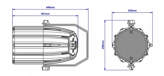 PROCBET ZOOM PAR 200 W