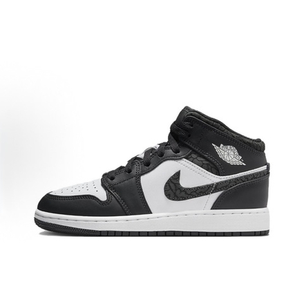 Air Jordan 1 Mid GS Panda Elephant