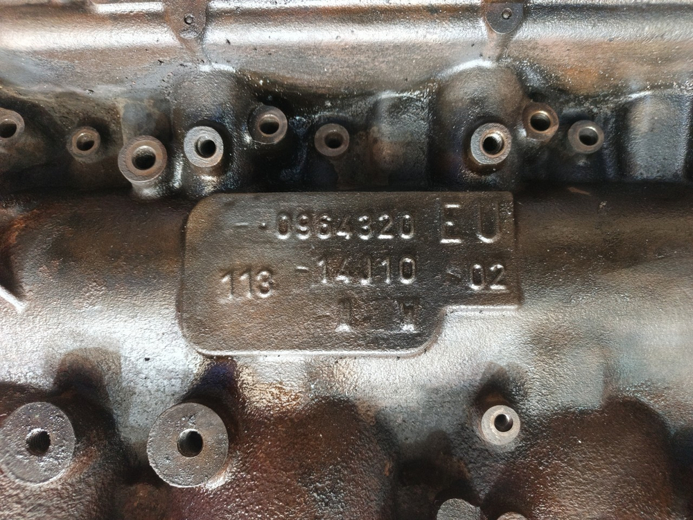 Блок цилиндров двигателя MX340U1 EURO-5