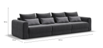 Модульный диван РИЧМОНД MODOOL MAX Вельвет CORD графит