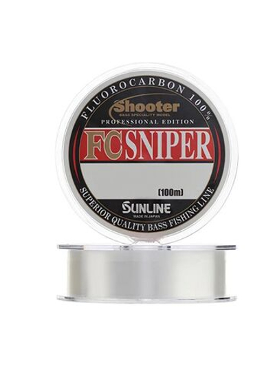 Флюорокарбоновая леска для рыбалки SUNLINE FC SNIPER SHOOTER 8LB/0.265мм, 100м