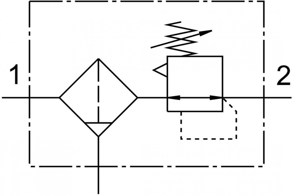 LFRS-3/4-D-7-O-MIDI Фильтр-регулятор давления