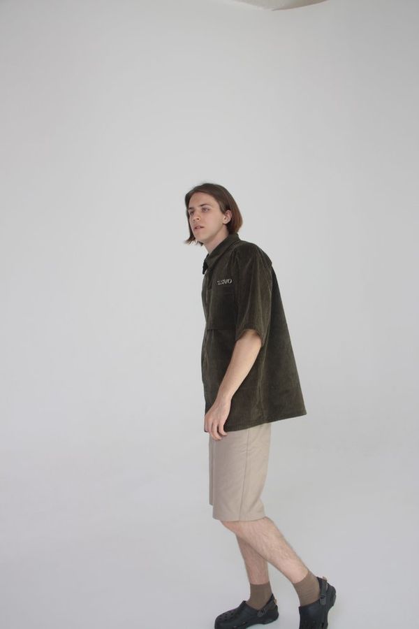 Рубашка Tulovo Вельветовая Хаки - фото 3