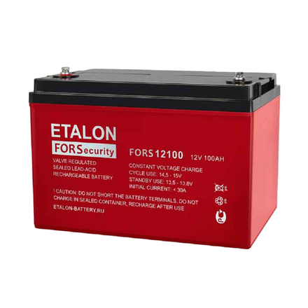 Аккумулятор ETALON FORS 12100 (12В 100А/ч)