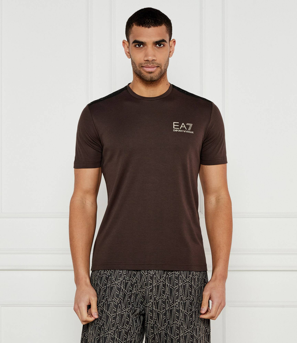 Футболка EA7 - коричневый(7M000299 AF13739)