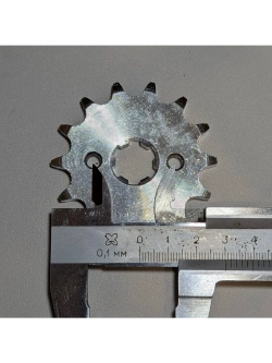 t - Звезда ведущая (428-14) для двигателя мопеда или питбайка