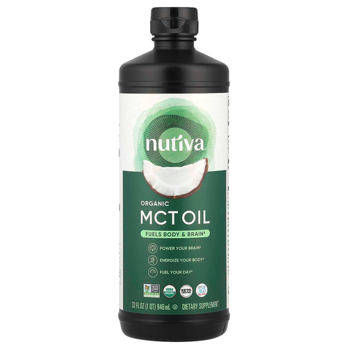 Nutiva, органическое масло MCT, 946 мл (32 жидк. унции)