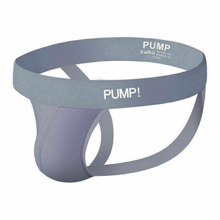 Мужские трусы джоки серые PUMP! PU009-3