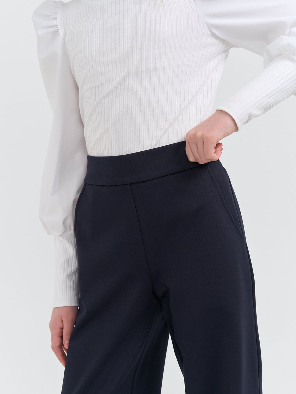 Брюки "Синие" для девочки 7+