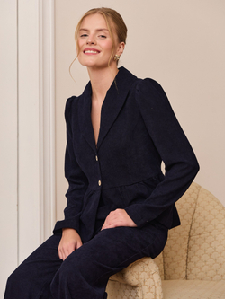 Жакет вельвет укороченный