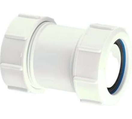 32G-WH Муфта компресс. Ду=32ммх Ду=32мм-белый McAlpine