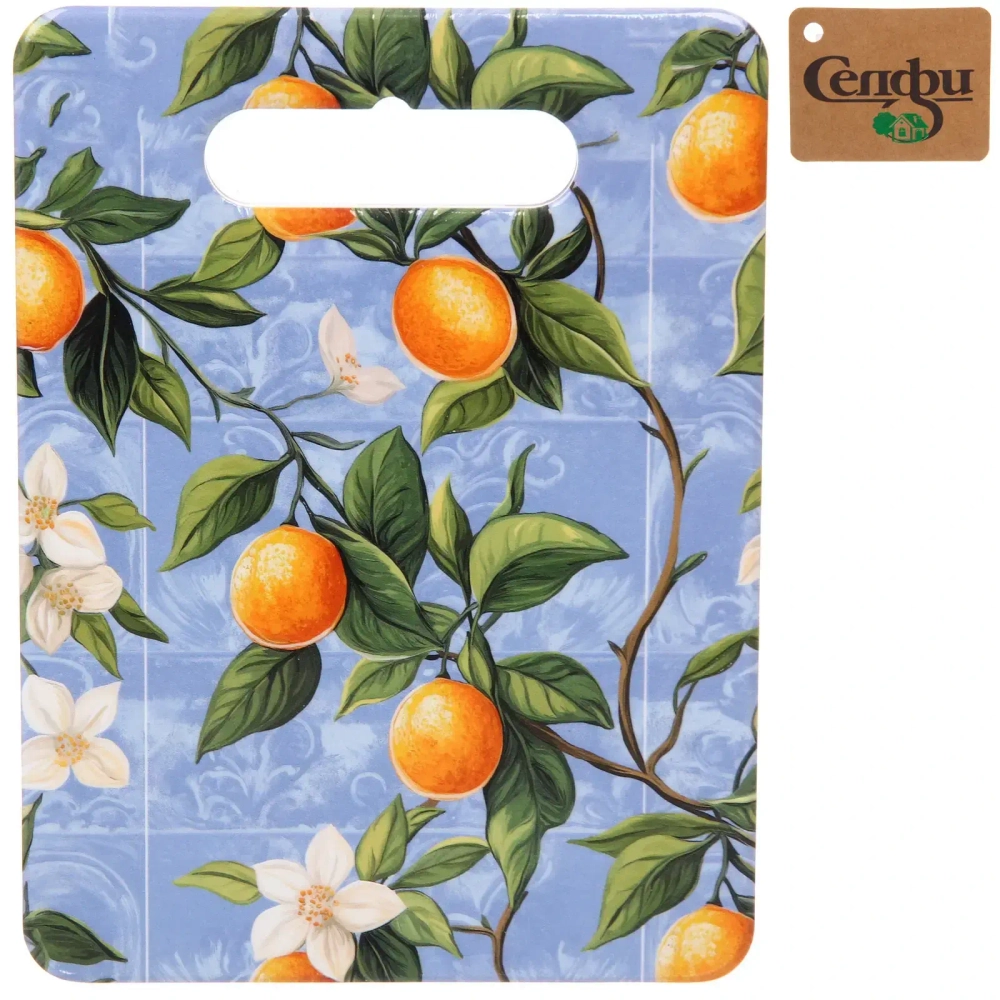 Подставка керамическая 15*20см «Апельсиновая ветка»