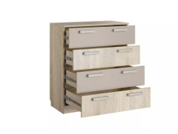 Комод НМ 013.71-01 Акварель Капучино