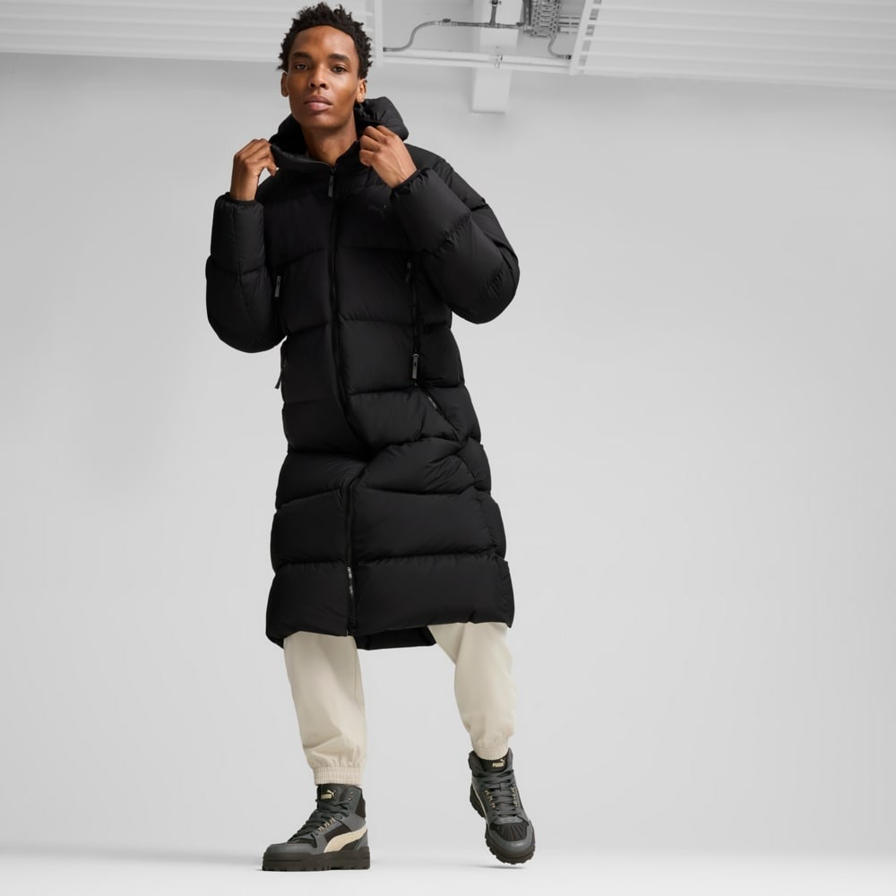 Пуховик мужской Puma Long Hooded Down Coat