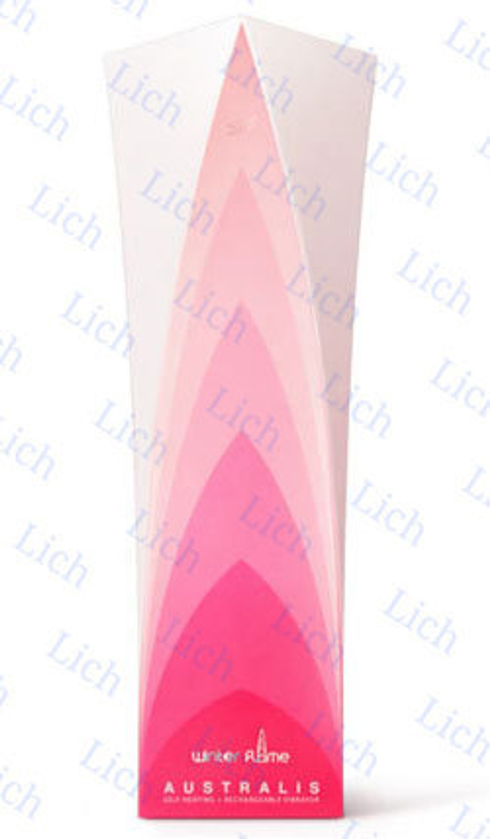 Розовый вибромассажер с подогревом и стимуляцией G-Spot - Australis, 14 см