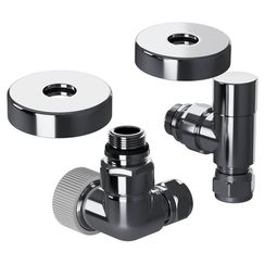 Набор термостатический трехосевой Royal Thermo Design Pro 15мм М30х1,5 (Хром)