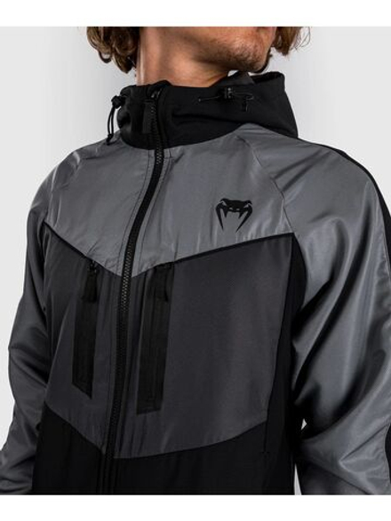 Ветровка спортивная Venum Laser 3.0 Black/Grey