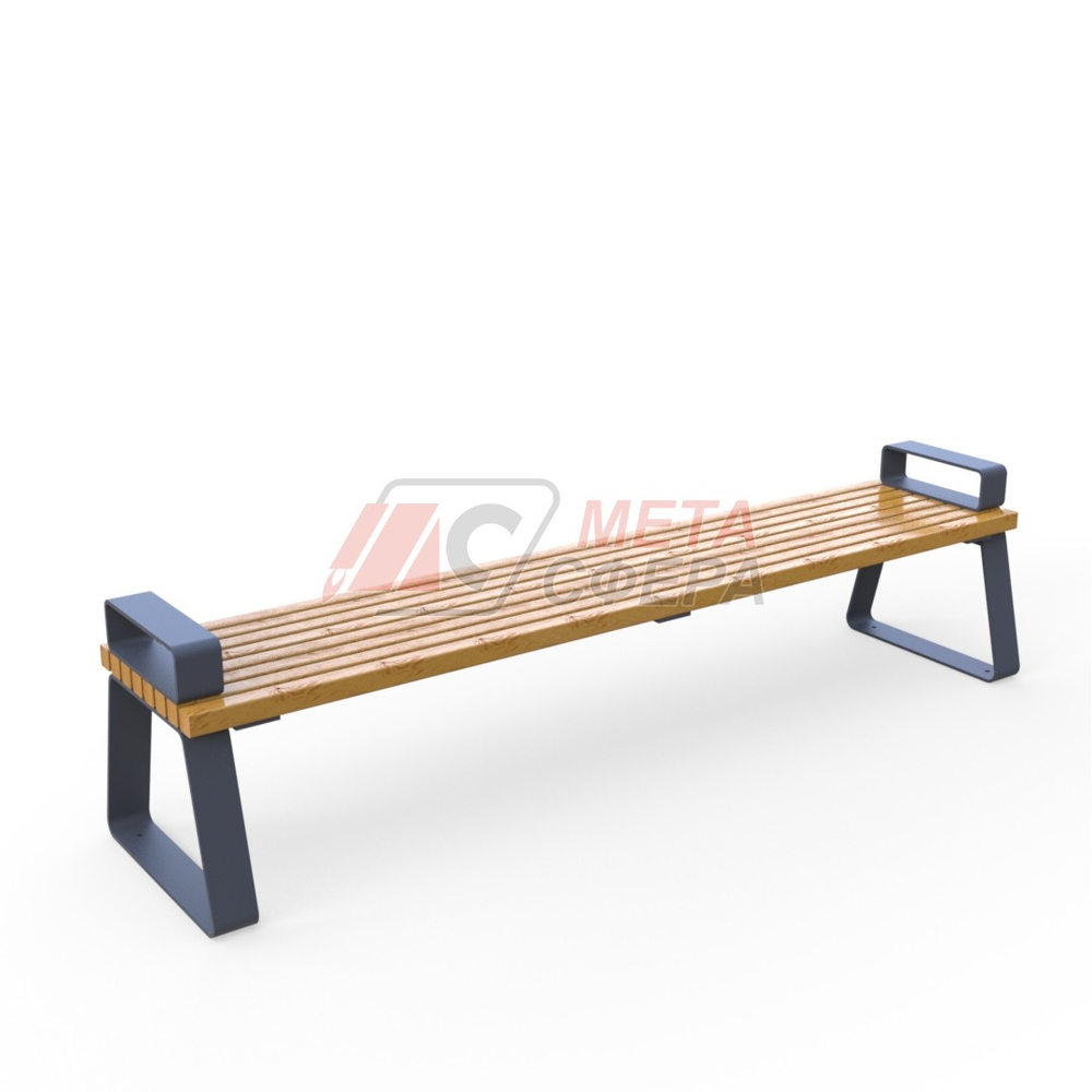 Лавка Соло с подлокотниками