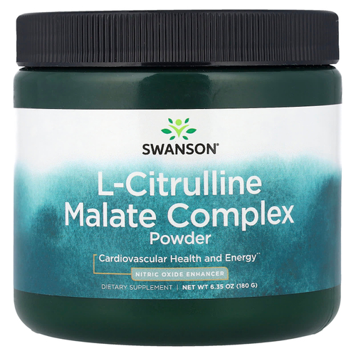 Swanson Vitamins, Комплекс с L-цитруллина и малатом, 180 г (6,35 унции)