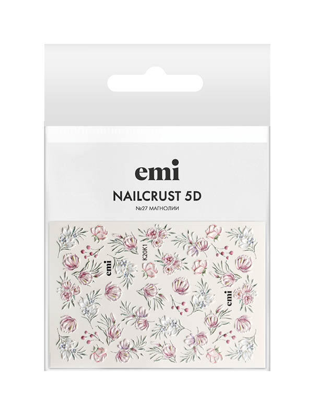 NAILCRUST 5D №27 Магнолии