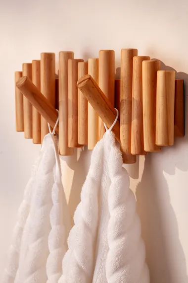 Полотенце банное Waves белого цвета Essential, 70х140 см