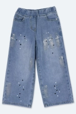 Джинсы с напылением