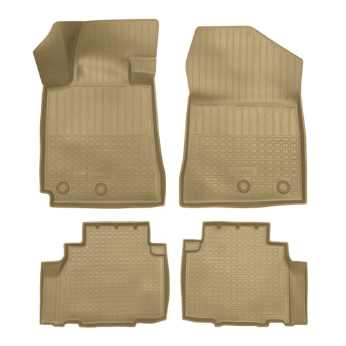 Ковры в салон Norplast/Unidec для Changan CS85 (2019-), Бежевый, арт.NPA10-C13-200-B