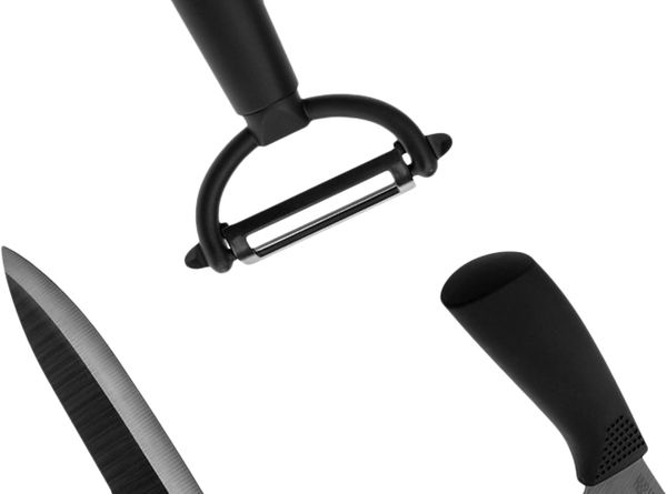 Набор кухонных ножей Xiaomi Huo Hou (Black)