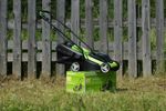Аккумуляторная газонокосилка Greenworks G24LM32K2, 2509607, 24v, 32 см, в комплекте с АКБ 2 А·ч и ЗУ