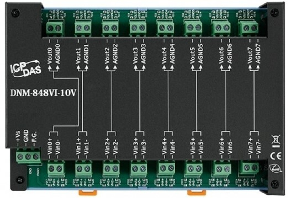 Плата  ICP DAS DN-848VI-10V CR