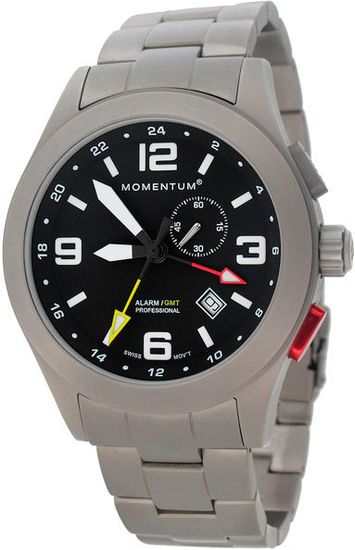 Канадские часы Momentum VORTECH GMT ALARM 1M-SP58BS0