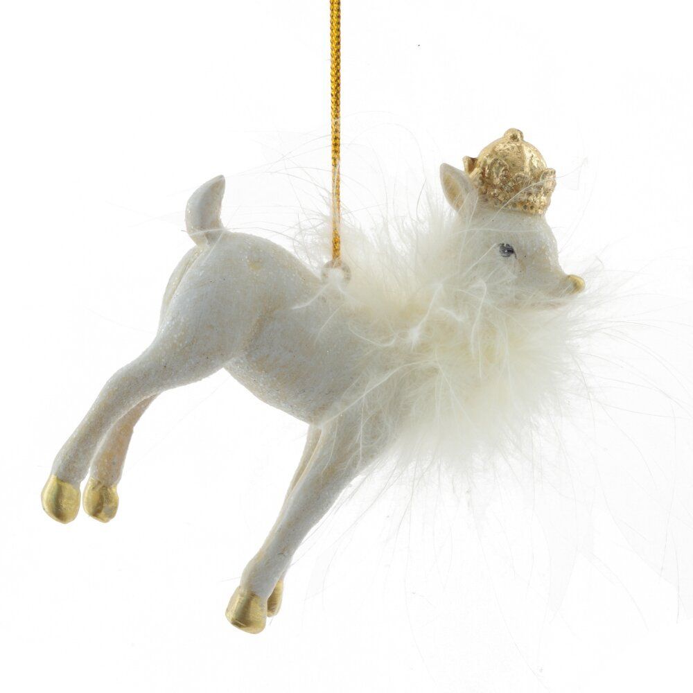 GAEM Изделие декоративное подвесное "Олень", L6 W3 H9 см, 2в.