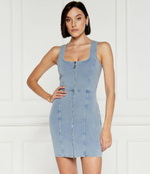 Джинсовое платье Hugo Blue - голубой(50518103)