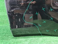 Дверь задняя левая BMW X6 F16 F86 (2014-2020)