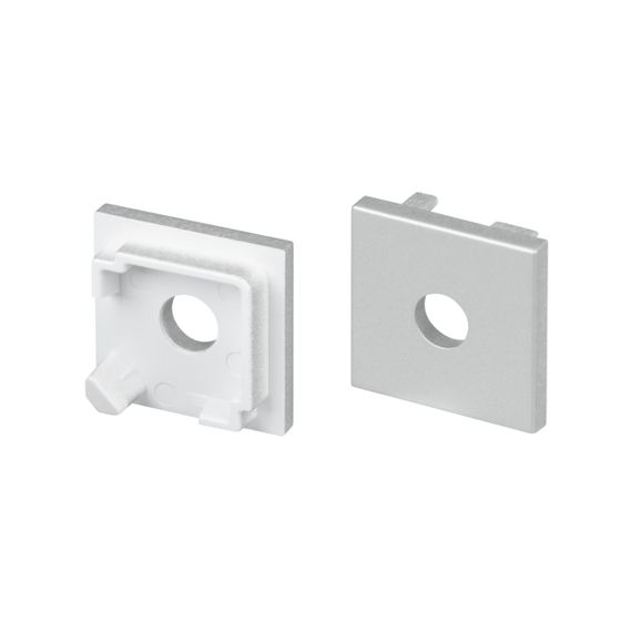 Заглушка SL-KANT-H16-S10 SQUARE с отверстием Arlight 053567
