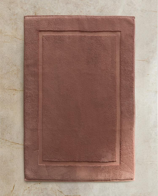 ZARA HOME КОВРИК ДЛЯ ВАННОЙ ИЗ МЯГКОЙ ТКАНИ, РОЗОВЫЙ