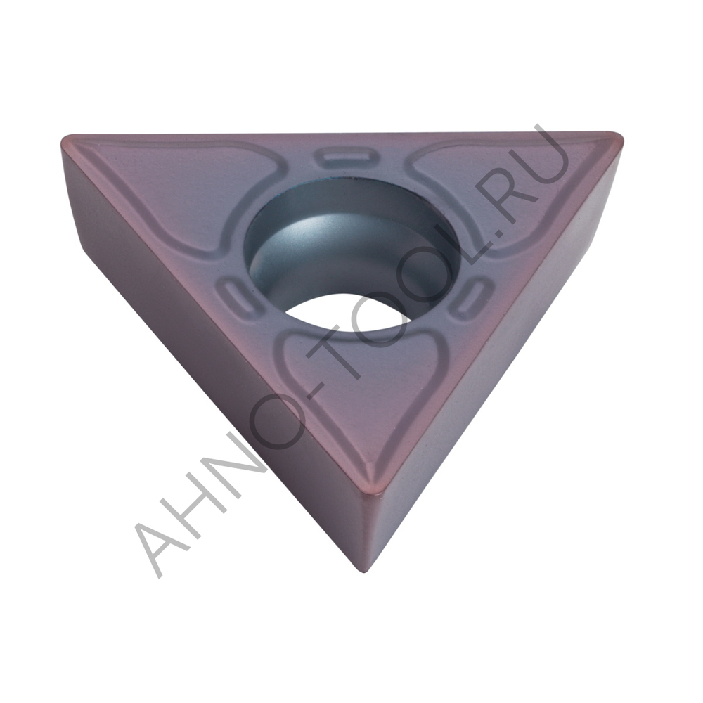 Пластина твердосплавная ISO TCMT16T304-MFA APM20B AHNO по жаропроч. и нерж.стали, получистовая