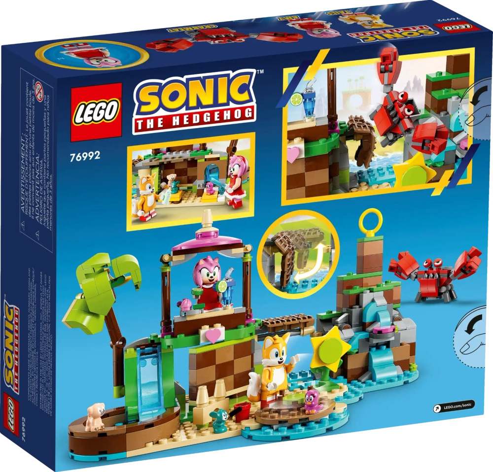 Конструктор LEGO Sonic the Hedgehog 76992 Остров спасения животных Эми