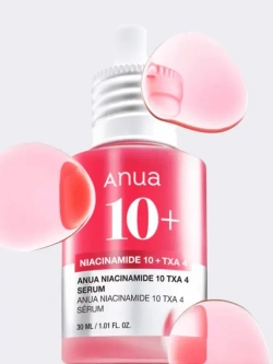 ANUA Сыворотка осветляющая с ниацинамидом и транексамовой кислотой Niacinamide 10% + TXA 4% Serum (30 мл)