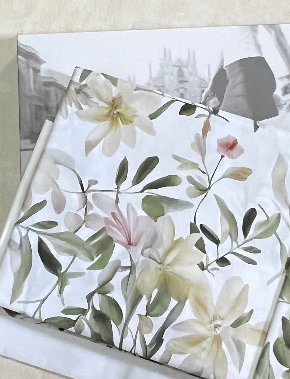 Постельное белье 2 спальное евро Mirabello Clematis серо-розовое