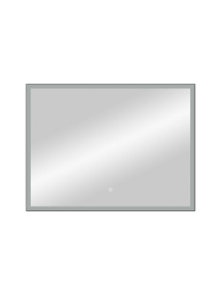 Зеркало "Frame black standart" 800x600