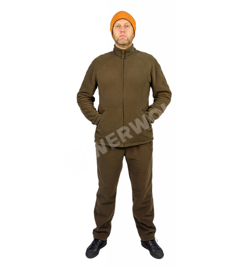 Костюм флисовый Bear антипиллинг Brown (Коричневый) WOLF 431-002