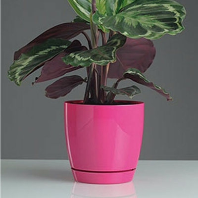 Кашпо "Toscana" d19 4,4л круглое ягодный