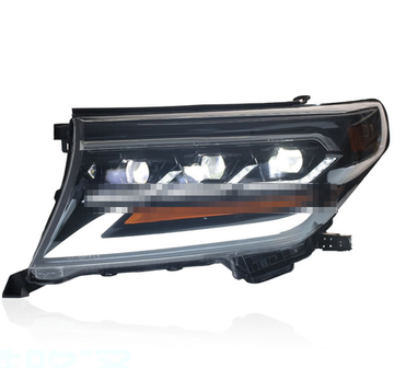 Передние фары Ленд Крузер 200 V5 type [Комплект Л+П; Биксеноновая линза; электрокорректор; яркие ходовые огни]