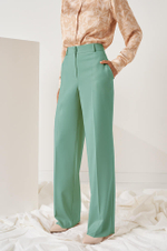 3958 Брюки женские (светло-зеленый)