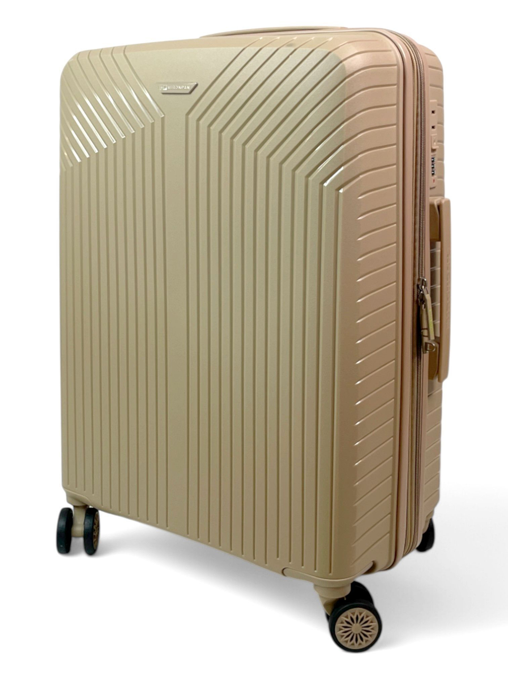 Средний чемодан Mironpan 11272, Бежевый, M+