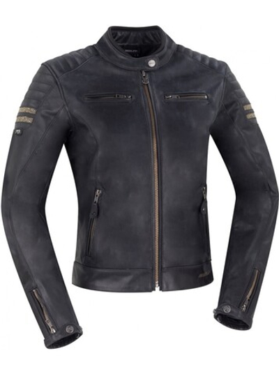 Куртка кожаная женская Segura LADY STRIPE CRYSTAL