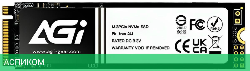 SSD диск AGI 1TB AI828 (AGI1T0G44AI828)