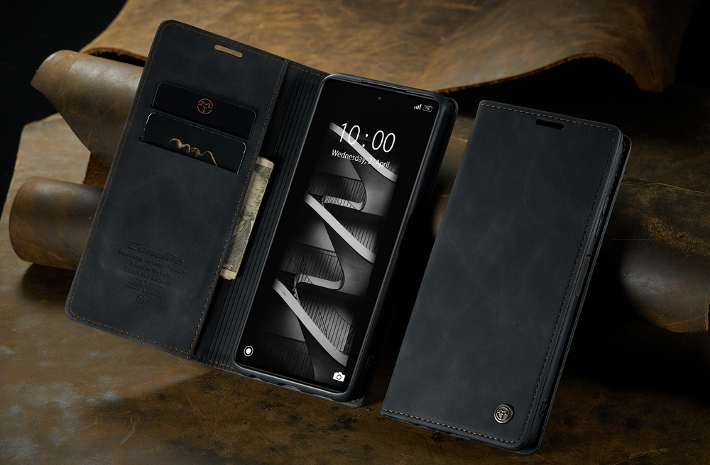 Чехол-книжка CaseMe Matte Poco X5 Pro 5G