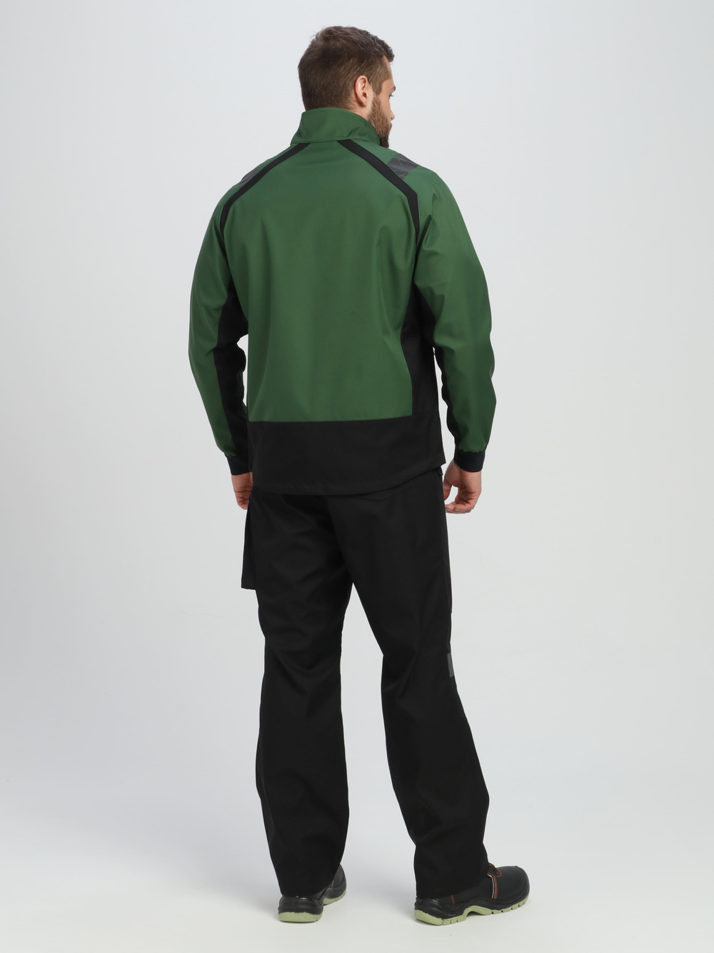 Куртка ProfLineLeader (тк.Софтшел), хаки/черный